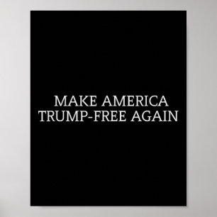Amerika inhaftiert Trump-T-Shirt - sperren Sie ihm Poster
