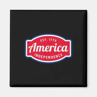 Amerika ist 1776 Unabhängigkeit 4. Juli Magnet