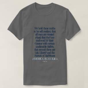 Amerika ist eine Idee - ein MisterP-Shirt T-Shirt