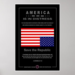 Amerika ist in Not Poster