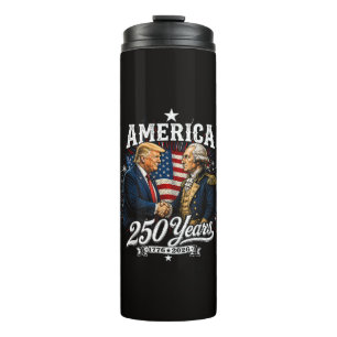 Amerika-Jubiläum 250. Trump Washington Thermosbecher