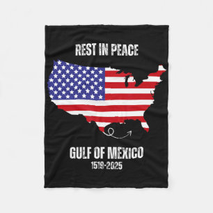 Amerika Karte Golf Von Mexiko Präsident Golf Von U Fleecedecke