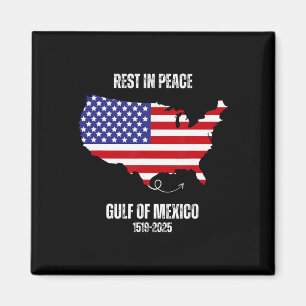 Amerika Karte Golf von Mexiko Präsident Golf von U Magnet