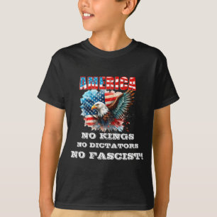Amerika Keine Könige Keine Diktatoren Kein Faschis T-Shirt