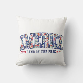 "Amerika: Land der Freie" Kissen