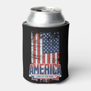 Amerika - Land der Freiheit Dosenkühler