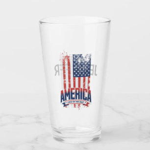 Amerika - Land der Freiheit Glas