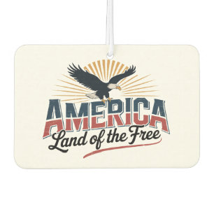 Amerika - Land der Freiheit mit dem Majestic Eagle Autolufterfrischer
