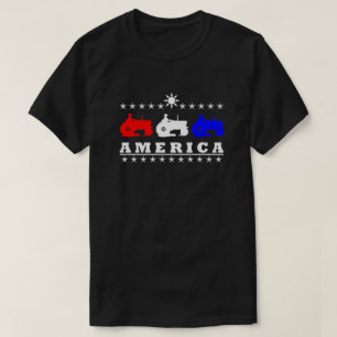 Amerika - landwirtschaftliche Zugmaschinen T-Shirt