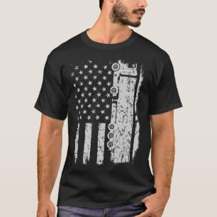 Amerika LKW Bisexuelle lustige Geschenke T-Shirt