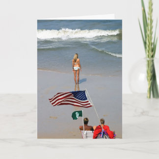 Amerika-Mädchen-Leibwächter Karte