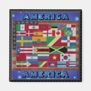 AMERIKA-Magnet Magnet