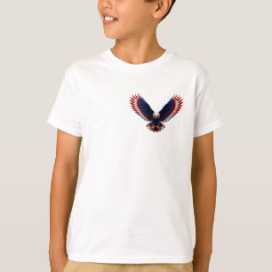 Amerika mit 250 fliegt immer noch Adler Spirale T-Shirt