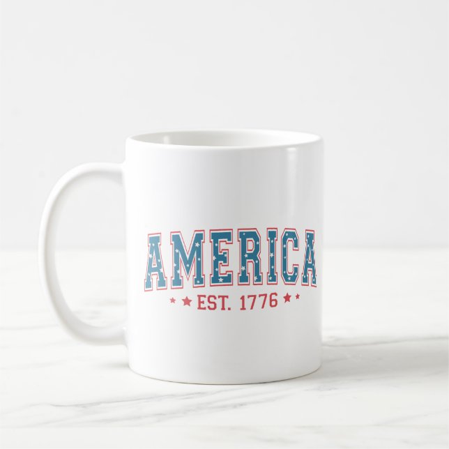 Amerika nach 1776 kaffeetasse (Links)