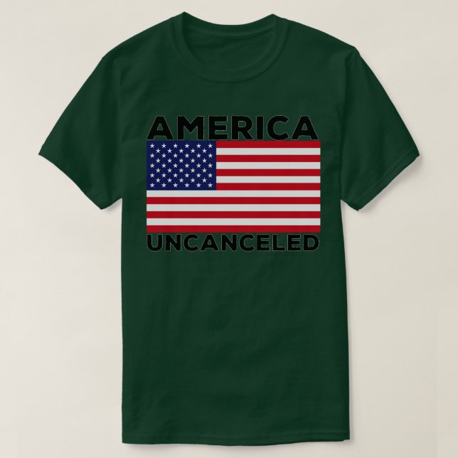 Amerika nicht storniert T-Shirt (Design vorne)