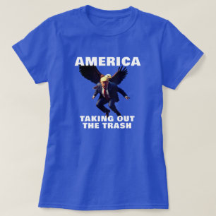 Amerika nimmt Trump-Müll aus T-Shirt