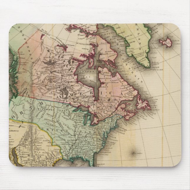 Amerika Nord 2 Mousepad (Vorne)