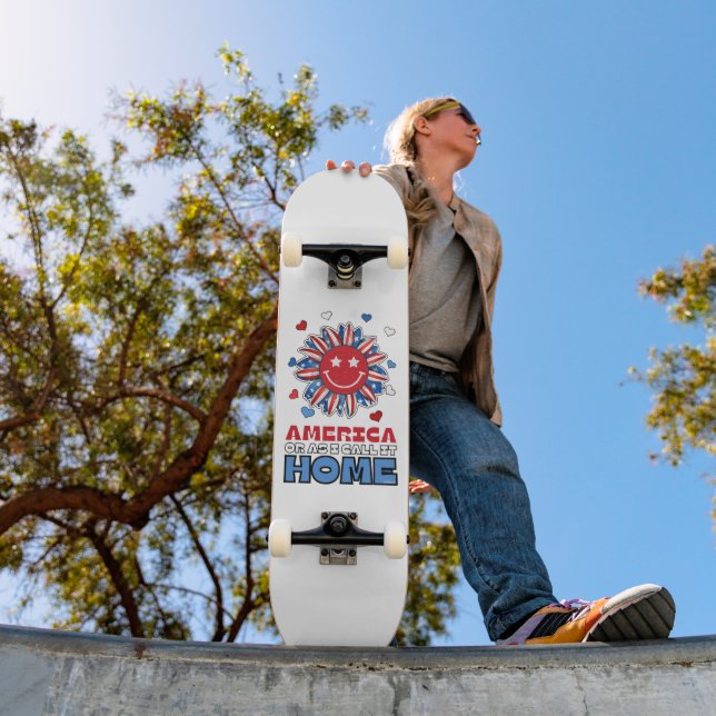 AMERIKA, ODER WIE ICH ES NENNE, ZUHAUSE SKATEBOARD (Außenbereich 1)