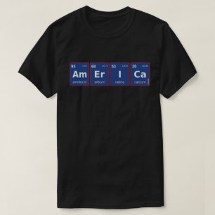 AMERIKA-Periodensystem T-Shirt