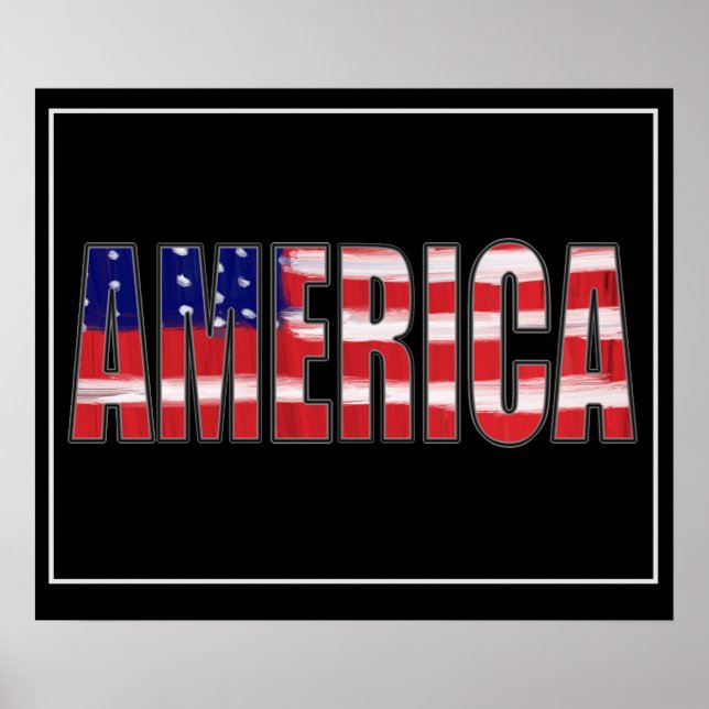 AMERIKA POSTER (Vorne)