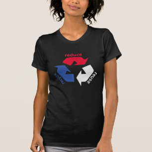 Amerika recycelt T-Shirt