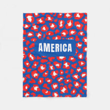 Amerika Rot Weiß und Blau