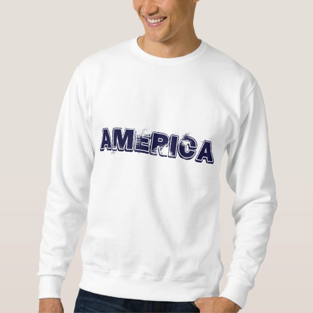 Amerika schwitzt Shirt (Vorderseite)