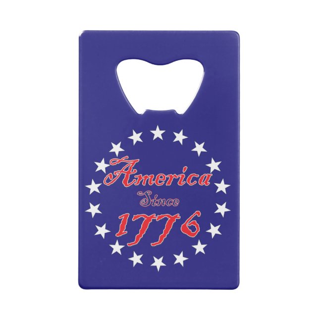 Amerika - seit 1776 geldbeutel flaschenöffner (Rückseite)