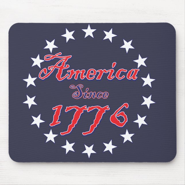 Amerika seit 1776 mousepad (Vorne)