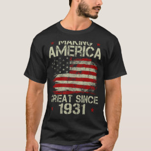 Amerika seit 1931 Vintage Geschenke 89. T-Shirt