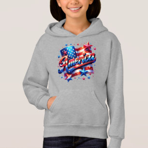 Amerika spalten hoodie