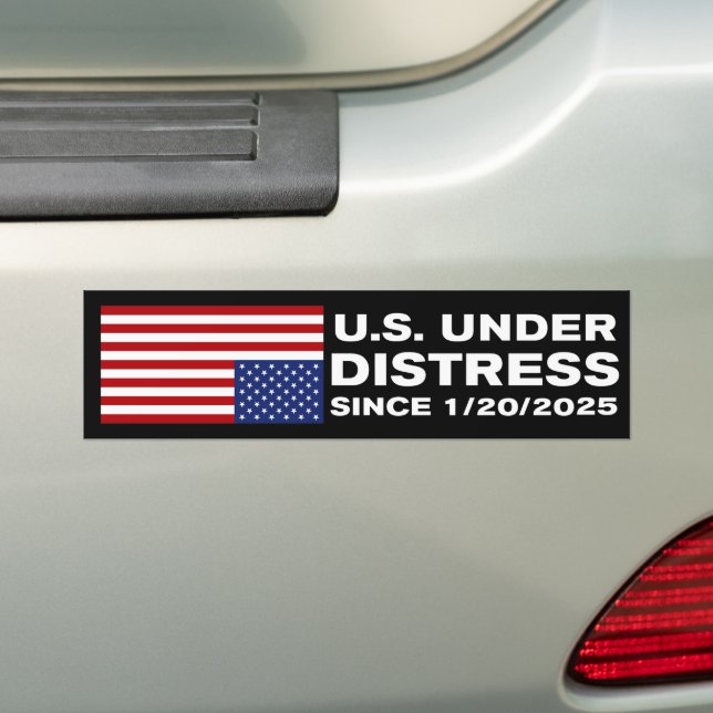 Amerika steht unter Druck, gegen Trump Autoaufkleber (Auf Auto)