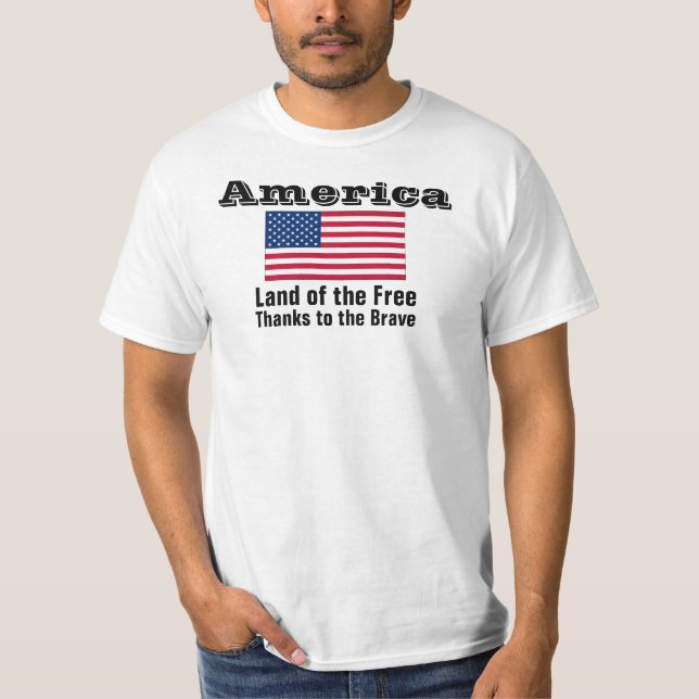 Amerika T-Shirt (Vorderseite)