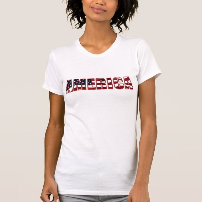 Amerika T-Shirt (Vorderseite)