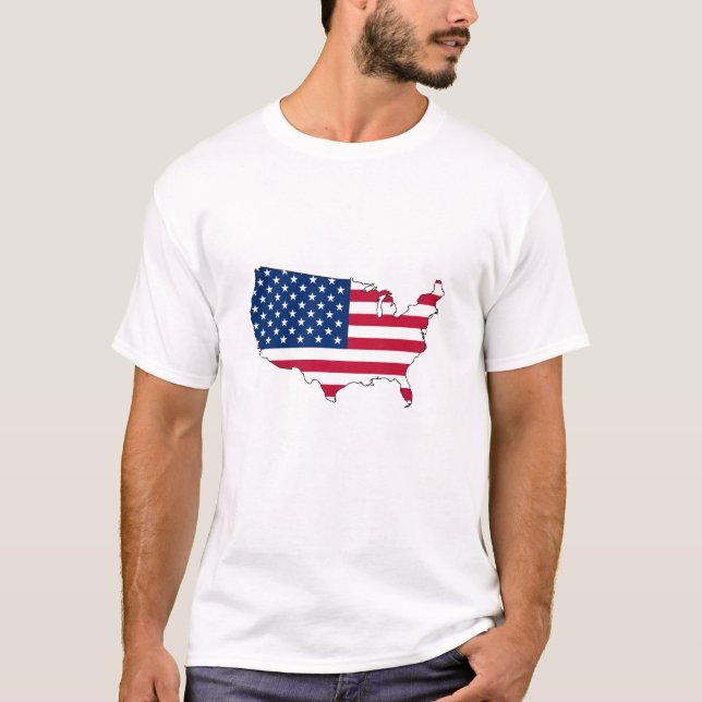 Amerika T-Shirt (Vorderseite)