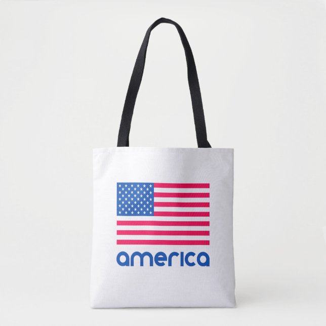 Amerika Tasche (Vorderseite)
