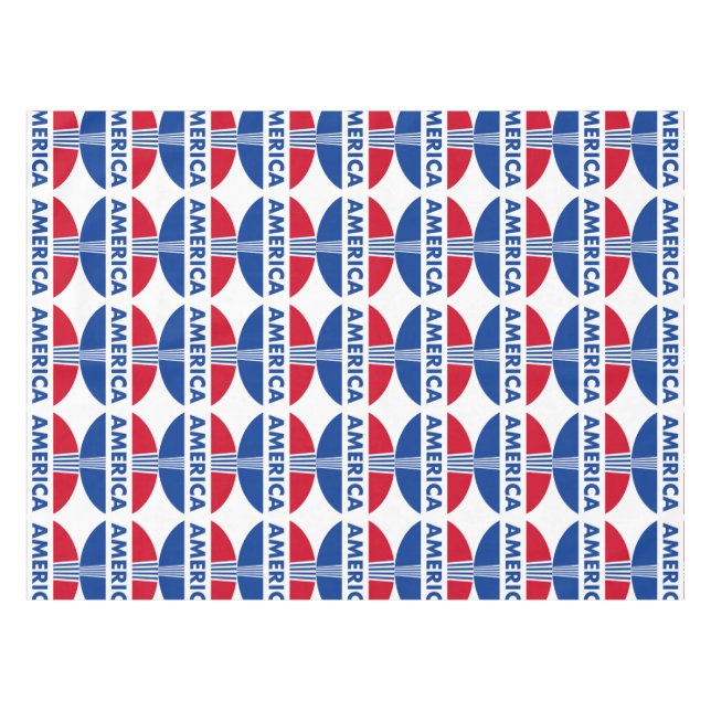 AMERIKA TISCHDECKE (Vorderseite (Horizontal))