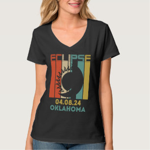 Amerika Totalitäts-Sonnenfinsternis-Phasen 8. Apri T-Shirt