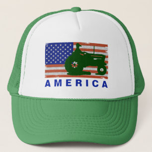 AMERIKA - Traktor FLAG Truckerkappe