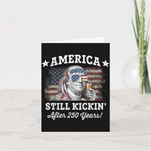 Amerika tritt nach 250 Jahren noch immer Franklin Karte