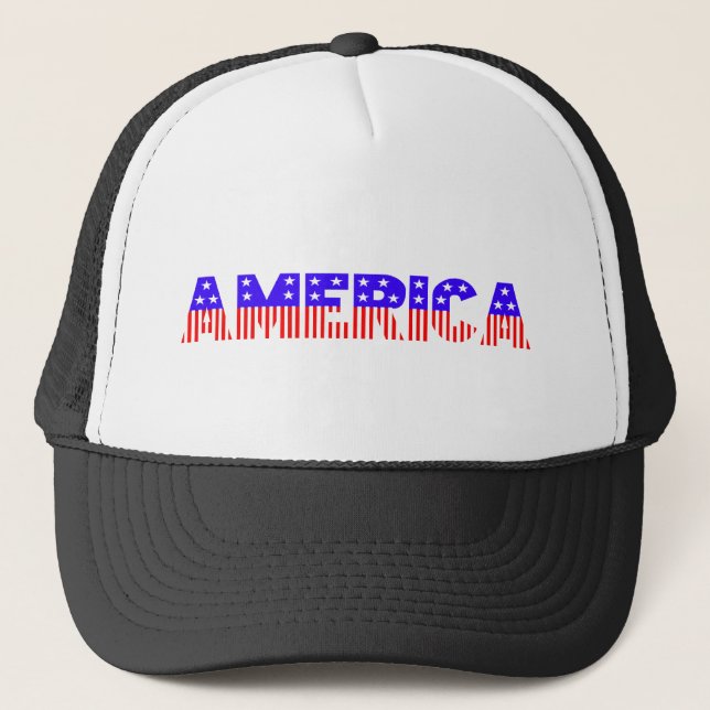 Amerika Truckerkappe (Vorderseite)