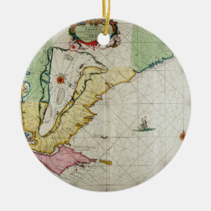 Amerika, überzieht 17 'von Le Nouveau und von Keramik Ornament