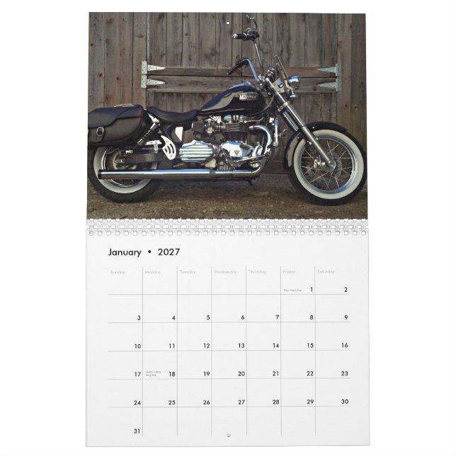 Amerika und Speedmaster Kalender (Jan 2027)