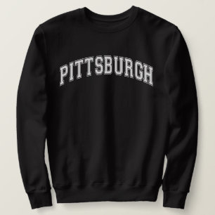 Amerika-Uni nach Art der Universität PITTSBURGH Sweatshirt