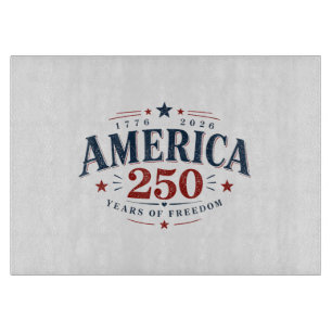 Amerika USA 250., 250 Jahre Freiheit Schneidebrett