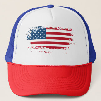 Amerika USA-Flagge Truckerkappe