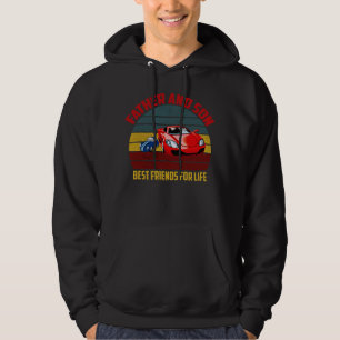 Amerika Vater-und-Sohn-Bester-Freund-fürs-Leben-Au Hoodie