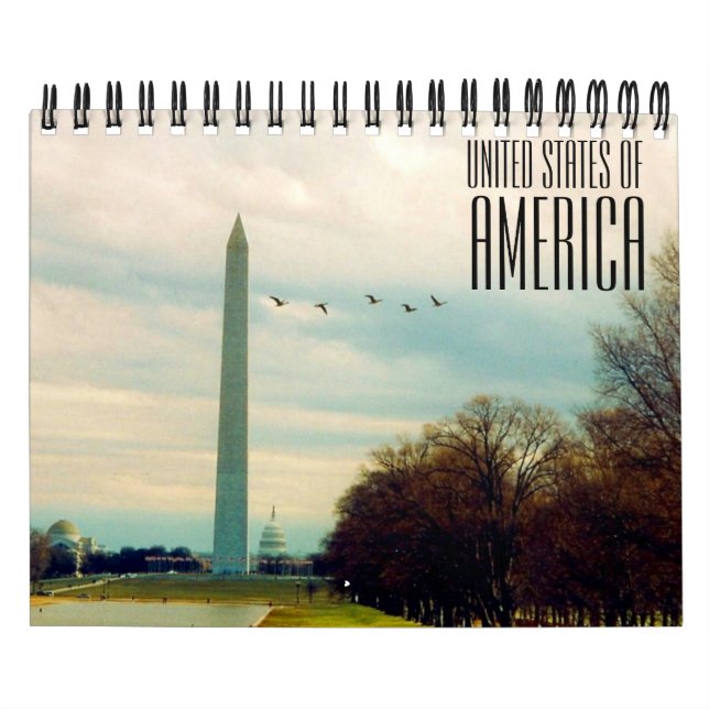 Amerika vereinte Staaten 2025 Kalender (Titelbild)