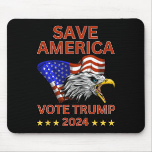 Amerika wählt Trump 2024, wir, die Menschen, hatte Mousepad