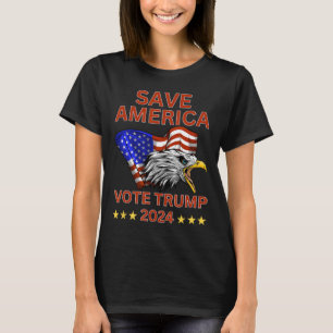 Amerika wählt Trump 2024, wir, die Menschen, hatte T-Shirt